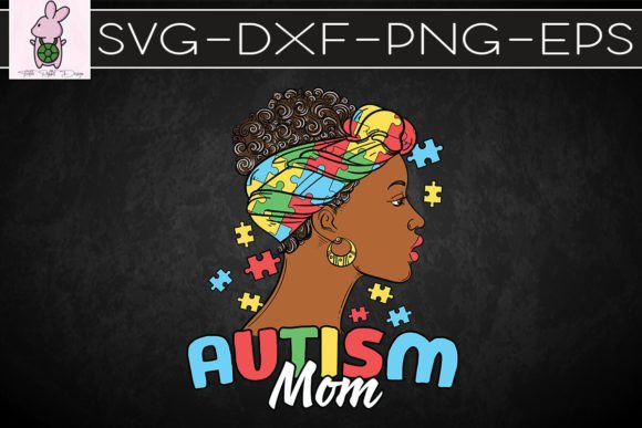 Autism Mom SVG Design: Graphics for Crafts & Local Branding