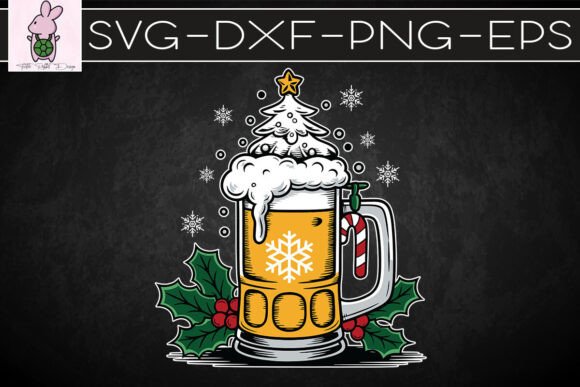 Christmas Beer Holiday Drinking SVG