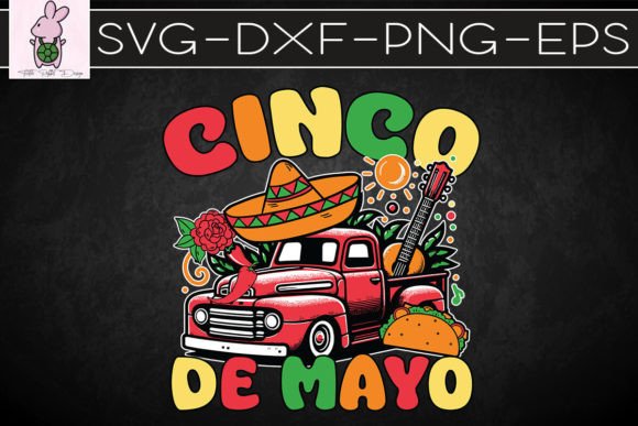 Cinco De Mayo Mexican Latina SVG: Graphics for Crafts & Seasonal Branding