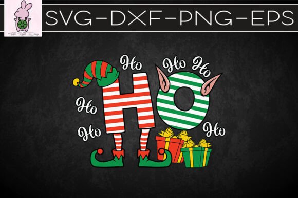 Ho Ho Ho Merry Christmas Ball SVG: Graphics for Crafts & Content