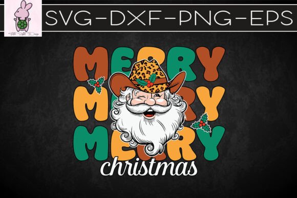 Merry Christmas Western Santa SVG: Crafts & Graphics Asset Review