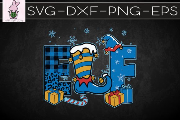 Winter Blue Elf Merry Christmas SVG: Graphics & Crafts Asset Review